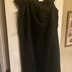 Black Evening High low dress off shoulder